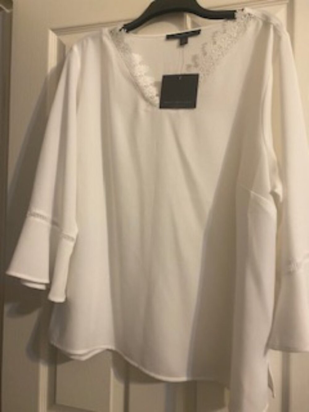 MARC New York - Andrew Mark - Women's White Top - Size 2x